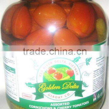 Assorted Cherry Tomatoes & Baby Cucumbers 3-6cm 1500ml