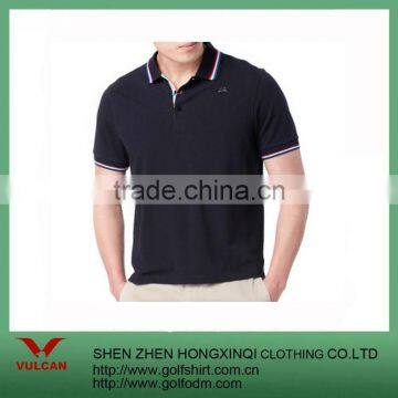 Fashion 100% cotton casual polo shirt for men