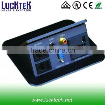 CE Approved desktop socket pop up type