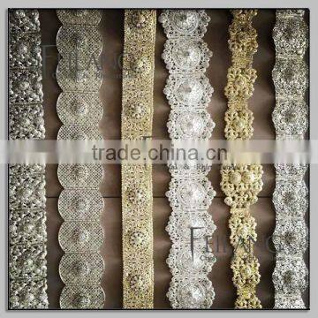 France diamond wedding dress belts