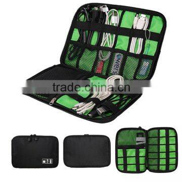 Travel Cable Organizer Hard Drive Storage Bags Grooming Kit Case USB Drive Shuttle