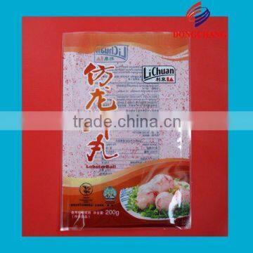 lamination frozen seafood packaging bag