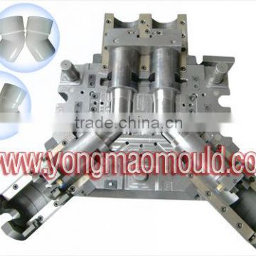 Plastic Bend Pipe Fitting Injection Mould/2 Cavities