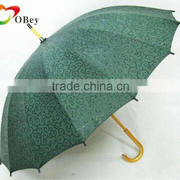 23" Straight Umbrella With Wooden Handle photo-4