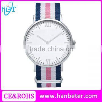 Assorted fabric nylon High Quality 40mm Watches with OEM/ODM service