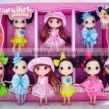 Best Popular Mini girl barbie doll for girls gift promotion