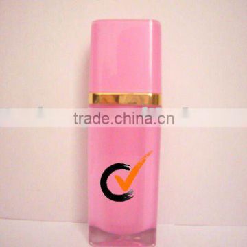 PMMA Acrylic Cosmetic Packaings Dip Pumps Bottles 60ml