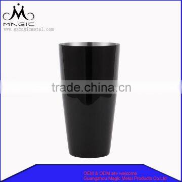 Bar Tool Stainless Steel Black Shaker With Oil Painted