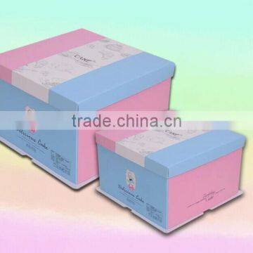 Lovely paper cake box