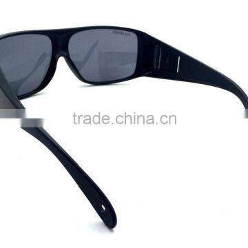 Fashion Polarized Cycling Sport Sunglasses With PC Matte Black Full-Rim Frame and TAC Polarized Gray Lenses/Lotosports/LZ0604 photo-2