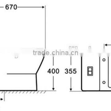 Y045 YYU Factory Ceramic wc Toilet Sanitary photo-3