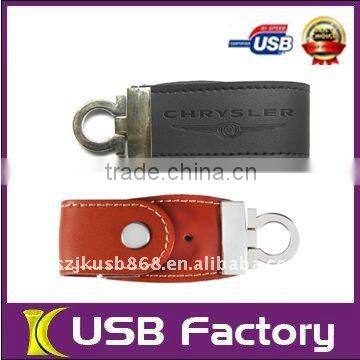 Promotional Leather USB/ Leather Pen Drive photo-3