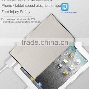 ultra slim portable mobile charger smart power bank 20000mah for tablet