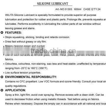 Silicone Lubricant Spray for Car Care Windows & Interior Silicone Spray photo-3