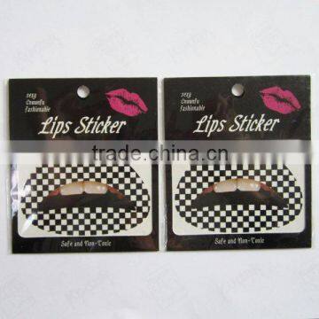 Hot Sale Zebra Temporary Lip Tattoo Sticker Non Toxic Sexy Lip Sticker for Girls Manufacturer Quality Choice photo-6