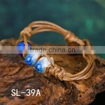 Chinese Wholesale Hand Made Morden Ceramic Beads Bracelet