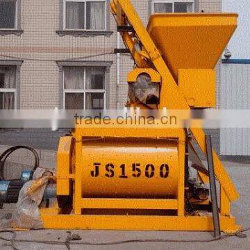 Used Widely JS1500 Twin Shaft Concrete Mixer