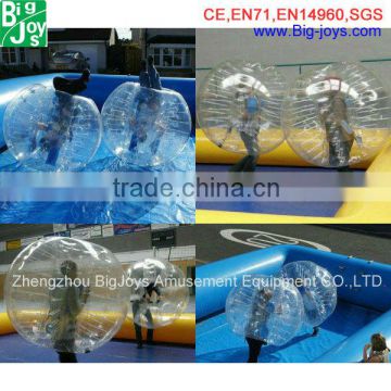 1.5m 1.2m PVC TPU bumper ball inflatable body bump ball