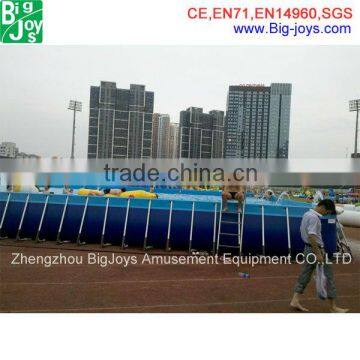 rectangular metal frame pool metal frame swimming pool