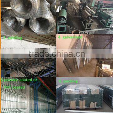 Decorative PVC Coated Welded Wire Mesh Fence for Garden Fence photo-5