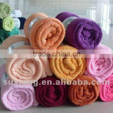 Solid color coral fleece blanket Cheap Stocks