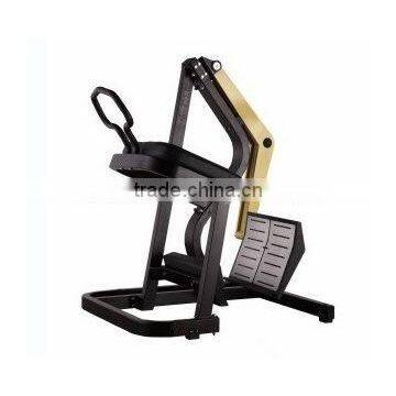 Gym equipment rear kick / plate load strength training equipment