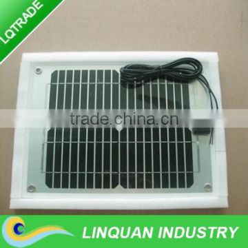 100W semi flexible monocrystal silicon Solar Panel with CE certification