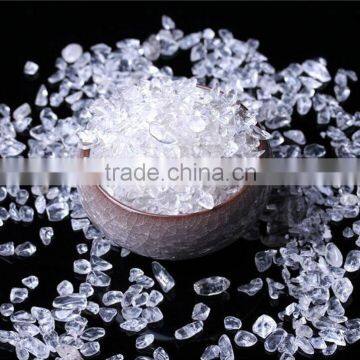 Natural artifical white crystal gravel for sale