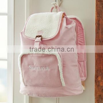 Cute and warm girl backpack