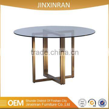 Wholesale modern oval glass meeting table