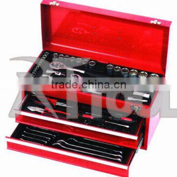 2015New Master Craft Multiple hand tool kit Combination Tool Kit in 3 Drawer Metal Case