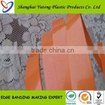 rv furniture plastic shelf edge for MDF board