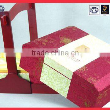 Wholesale Color Printing Paper Cardboard Gift Boxes With Wooden Tray photo-3