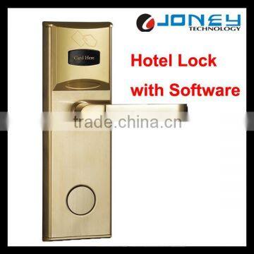 Standardalone electronic hotel key card lock system hotel room door lock