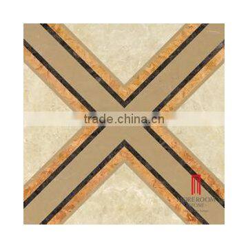 Foshan factory water jet porcelain tile prices made in China