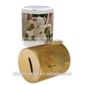 sublimation ceramic piggy bank