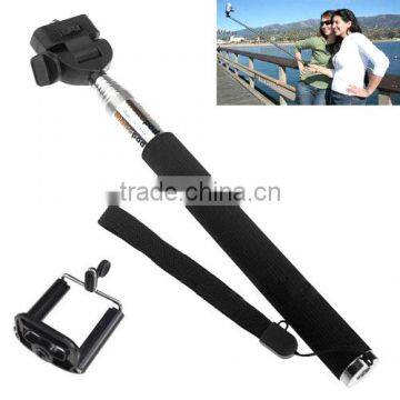 Mini Camera Monopod self-portrait stand holder monopod for smart phone camera