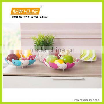 Wholesale Folding Plastic Fruit tray Plastic Fruit Plate