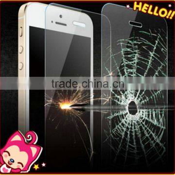 Strong protection for iphone 5 tempered glass screen protector for iphone screen protector