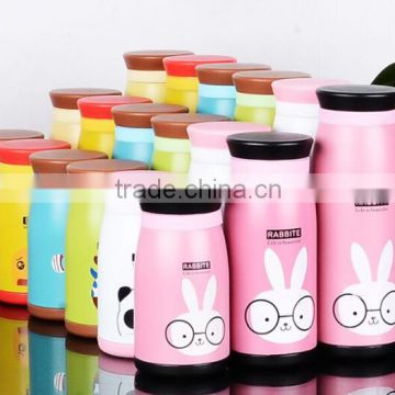 Cartoon Animal Vacuum Flask Thermos Tea Water Cup / Vacuum Flask bottle / animal print tea cup