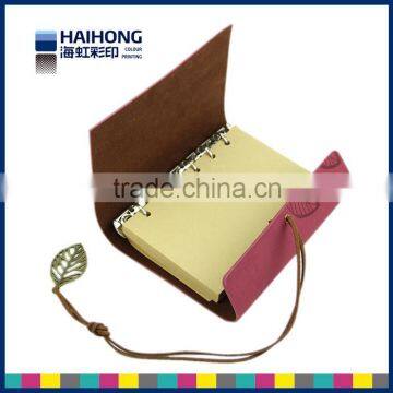 Elegant Leather Cover Notebook Printing in China photo-3