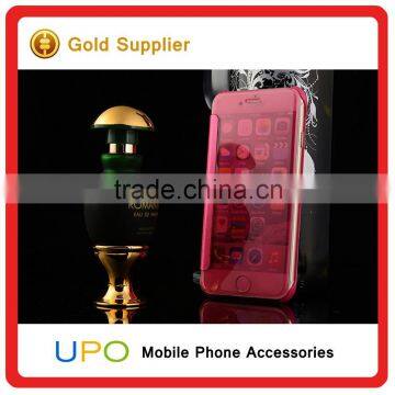 [UPO] 2016 New Luxury Smart Flip Slim View Electroplating Mirror Hard Clear Transparent Case For Samsung Galaxy A5 photo-4