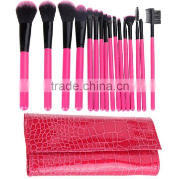 Professional Makeup Brushes Kit Cosmetic Make Up Brushes Set + Pouch Bag Case styling tools face eyes care 16Pcs/set