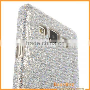 Glitter Sequins Leather Skin for Samsung Galaxy A5 Hard PC Cover