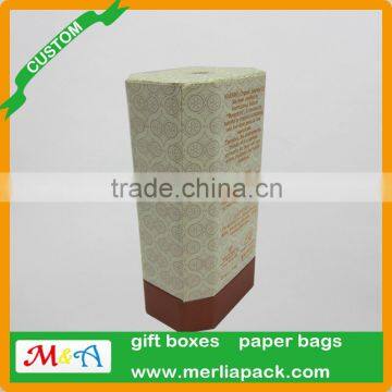 Octangle Essential Oil Paper Boxes Blend Clove Orange Skin Care Treatment Boxes photo-4