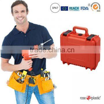 Plastic durable hard solid portable handheld electric power tool set case with IP67 waterproof RC-PS 225