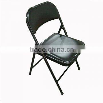 folding metal office chair