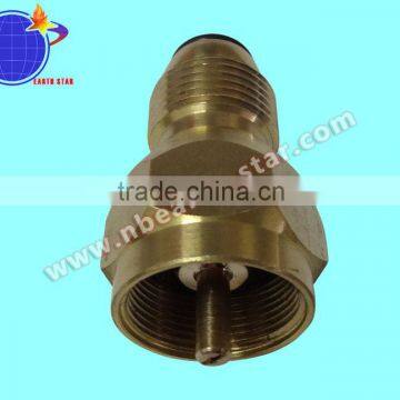 Propane Tank Refill Adapter with over-flow protection