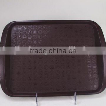 anti-sllip tray plate