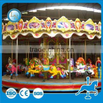 Amusement Park Carousel Ride Kids Fairground Merry go Round Carousel Horse for Sale